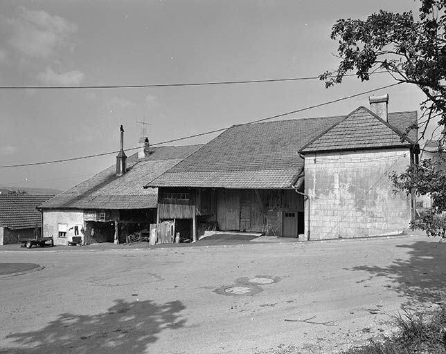 Gouttereau sur rue. © Bernard Lardière / Région Bourgogne-Franche-Comté, Inventaire du patrimoine - 1978