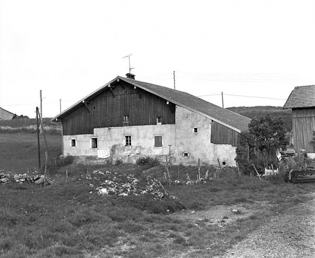 Pignon d'habitation. © Yves Sancey / Région Bourgogne-Franche-Comté, Inventaire du patrimoine - 1978