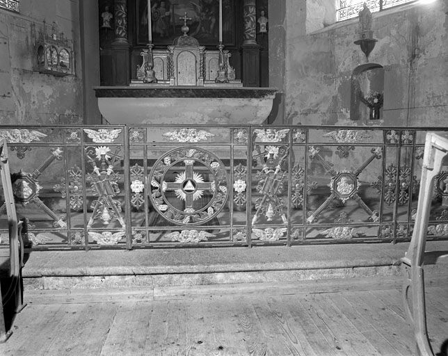 Le portillon central. © Yves Sancey / Région Bourgogne-Franche-Comté, Inventaire du patrimoine - 1978