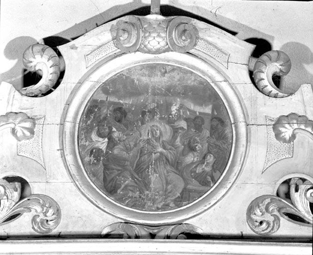 Tableau, Pentecôte. © Yves Sancey / Région Bourgogne-Franche-Comté, Inventaire du patrimoine - 1978