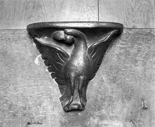 Miséricorde de la stalle haute nord n° 3. © Yves Sancey / Région Bourgogne-Franche-Comté, Inventaire du patrimoine - 1978