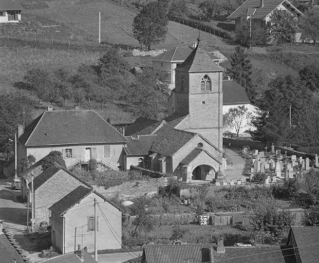 Vue de situation. © Yves Sancey / Région Bourgogne-Franche-Comté, Inventaire du patrimoine - 1978