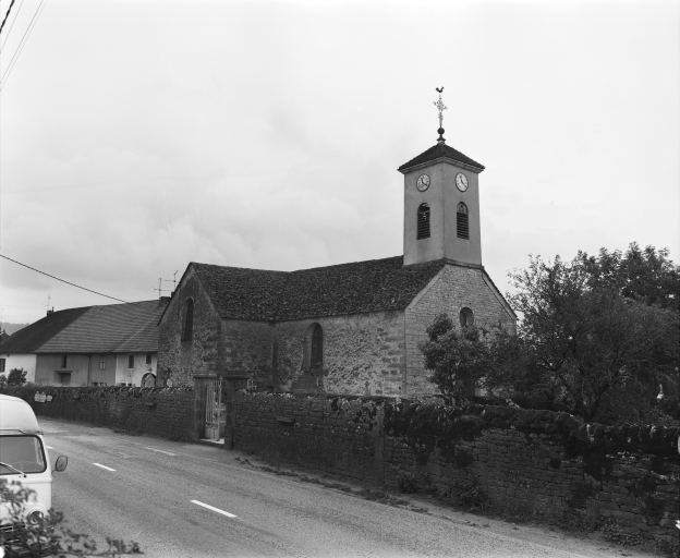 Vue de trois quarts gauche. © Yves Sancey / Région Bourgogne-Franche-Comté, Inventaire du patrimoine - 1978