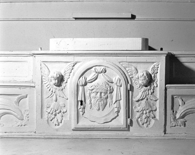 Porte du tabernacle. © Yves Sancey / Région Bourgogne-Franche-Comté, Inventaire du patrimoine - 1979