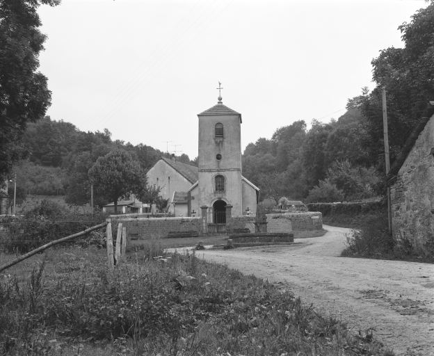 Façade antérieure. © Yves Sancey / Région Bourgogne-Franche-Comté, Inventaire du patrimoine - 1979