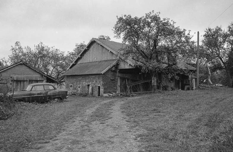 Ferme de la tuilerie. © Bernard Lardière / Région Bourgogne-Franche-Comté, Inventaire du patrimoine - 1979