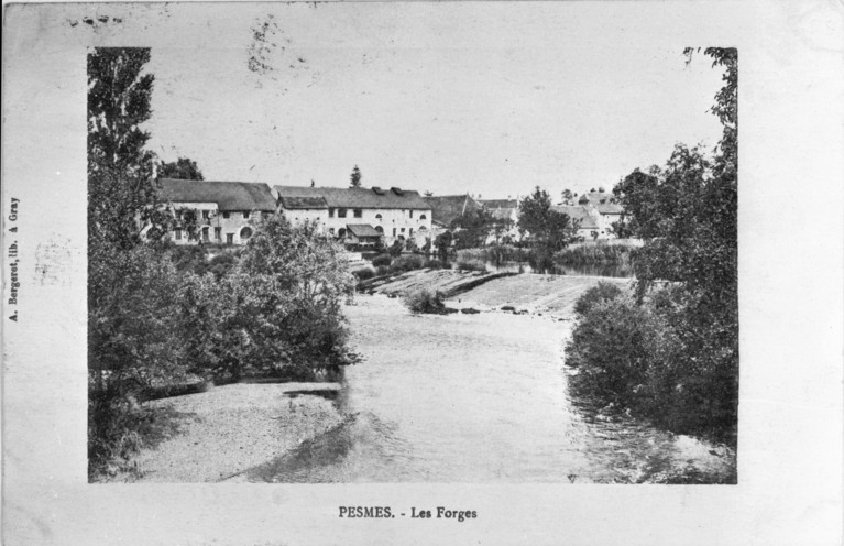 Pesmes - Les Forges. © Jack  Dumont (reproduction) / Région Bourgogne-Franche-Comté, Inventaire du patrimoine - 1979