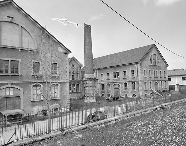Façade postérieure : détail. © Yves Sancey / Région Bourgogne-Franche-Comté, Inventaire du patrimoine - 1980