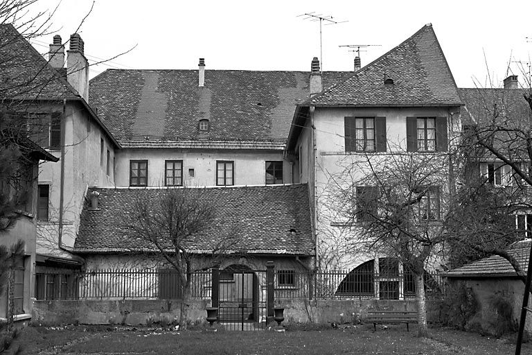 Elévation postérieure. © Yves Sancey / Région Bourgogne-Franche-Comté, Inventaire du patrimoine - 1980