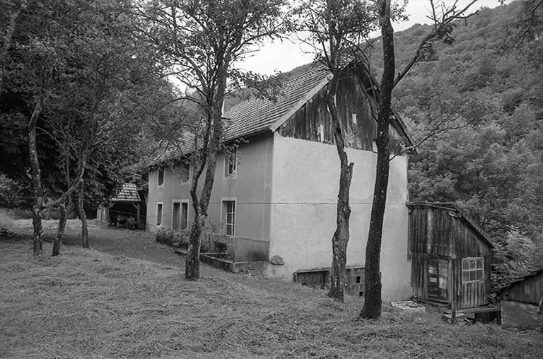 Maison et atelier. © Bernard Lardière / Région Bourgogne-Franche-Comté, Inventaire du patrimoine - 1980