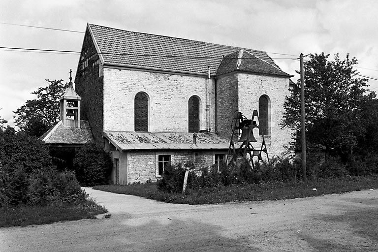Face latérale droite. © Yves Sancey / Région Bourgogne-Franche-Comté, Inventaire du patrimoine - 1980