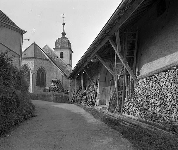 Face latérale gauche. © Yves Sancey / Région Bourgogne-Franche-Comté, Inventaire du patrimoine - 1980