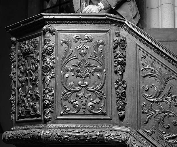 Cuve : côté droit. © Yves Sancey / Région Bourgogne-Franche-Comté, Inventaire du patrimoine - 1980