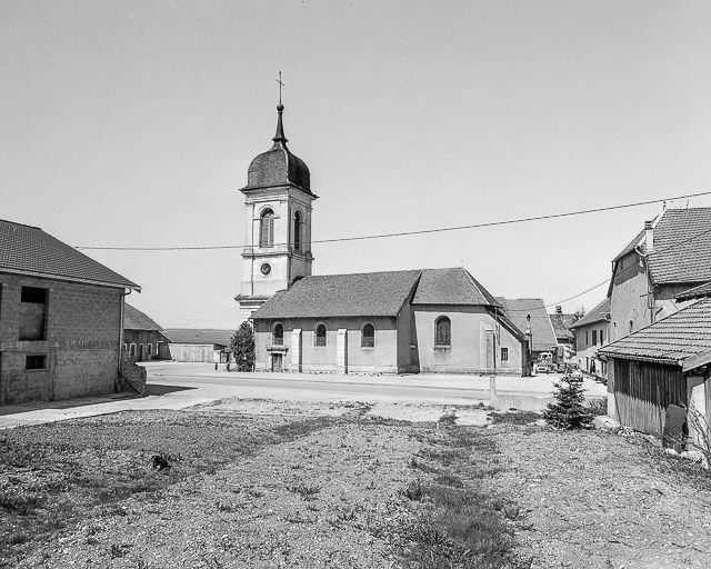 Vue d'ensemble. © Yves Sancey / Région Bourgogne-Franche-Comté, Inventaire du patrimoine - 1981