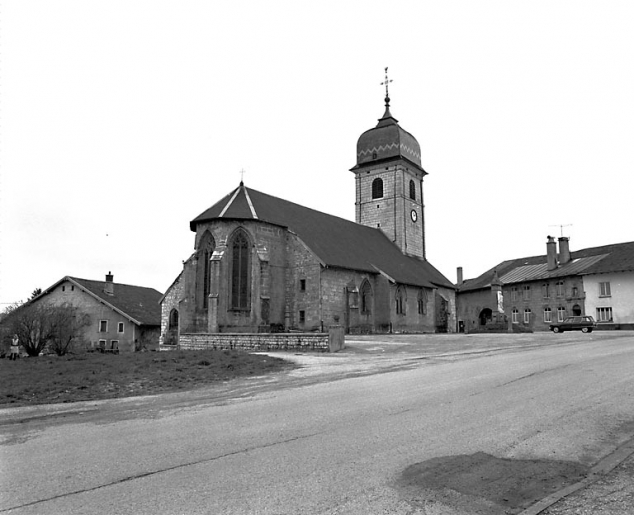 Vue perspective. © Yves Sancey / Région Bourgogne-Franche-Comté, Inventaire du patrimoine - 1981