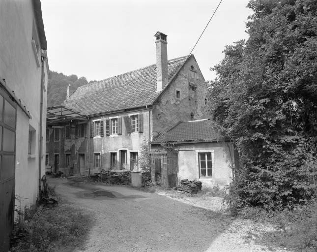 Maison de direction en 1981. © Yves Sancey / Région Bourgogne-Franche-Comté, Inventaire du patrimoine - 1981