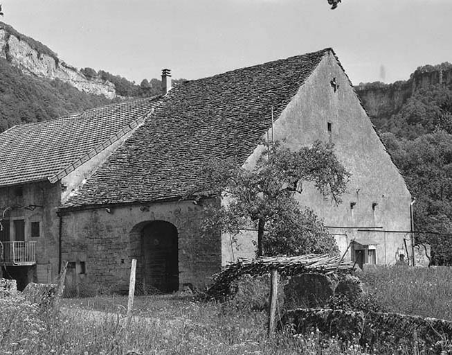 Détail : partie droite en 1981. © Yves Sancey / Région Bourgogne-Franche-Comté, Inventaire du patrimoine - 1981