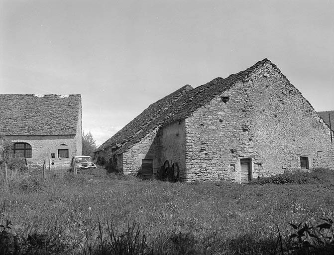 Pignon droit. © Yves Sancey / Région Bourgogne-Franche-Comté, Inventaire du patrimoine - 1981