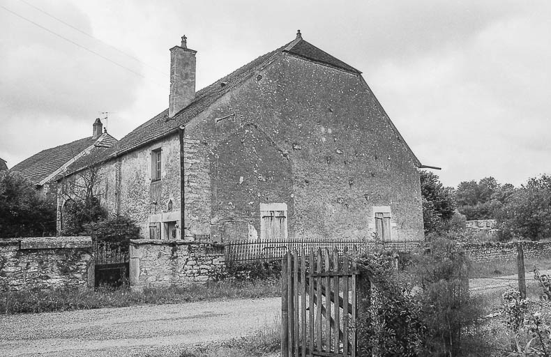 L'habitation. © Bernard Lardière / Région Bourgogne-Franche-Comté, Inventaire du patrimoine - 1981