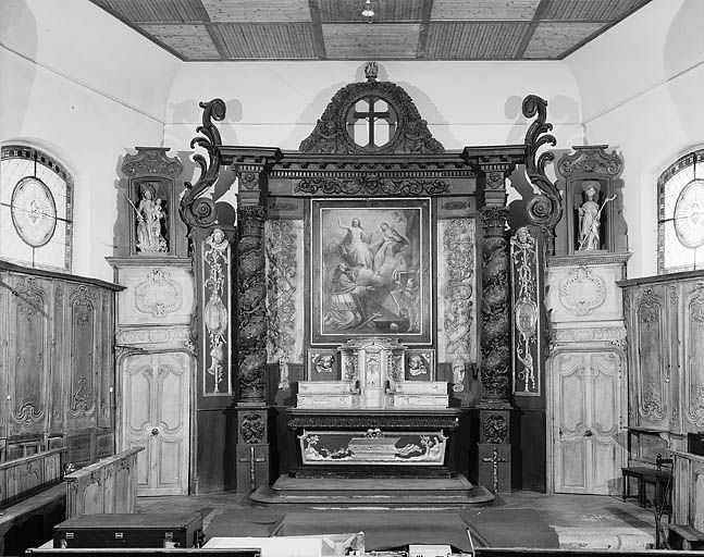 Vue d'ensemble. © Yves Sancey / Région Bourgogne-Franche-Comté, Inventaire du patrimoine - 1982