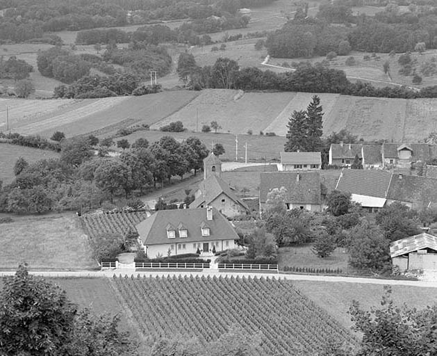 Vue de situation. © Yves Sancey / Région Bourgogne-Franche-Comté, Inventaire du patrimoine - 1982