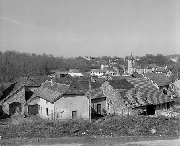 Vue d'ensemble. © Yves Sancey / Région Bourgogne-Franche-Comté, Inventaire du patrimoine - 1982