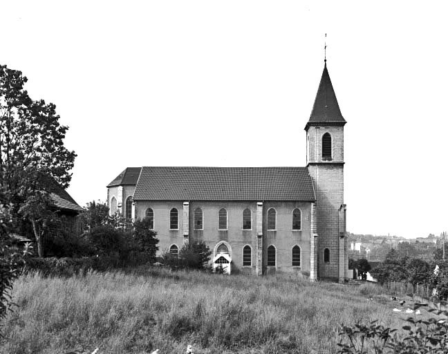 Elévation latérale gauche. © Yves Sancey / Région Bourgogne-Franche-Comté, Inventaire du patrimoine - 1982