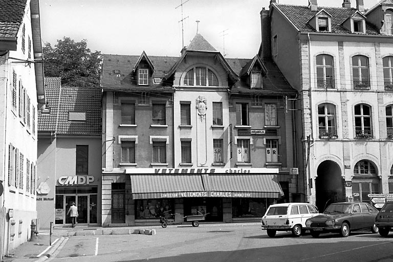 Vue d'ensemble. © Bernard Lardière / Région Bourgogne-Franche-Comté, Inventaire du patrimoine - 1982 Vue d'ensemble. © Bernard Lardière / Région Bourgogne-Franche-Comté, Inventaire du patrimoine - 1982