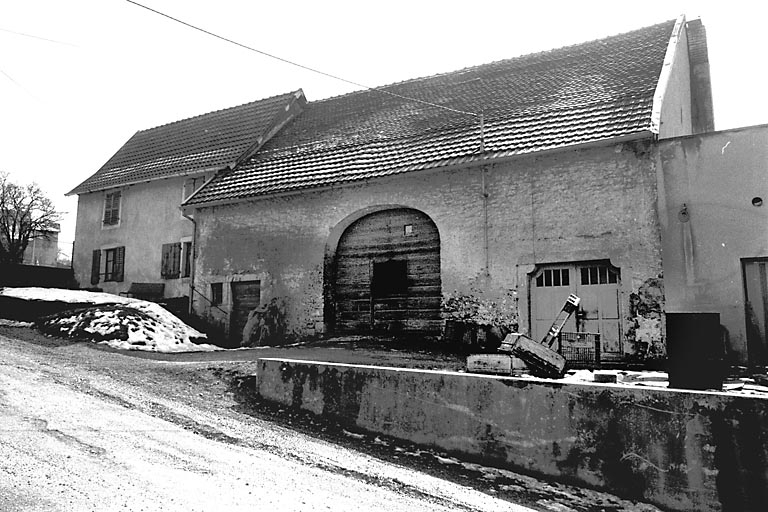 Vue d'ensemble. © Bernard Lardière / Région Bourgogne-Franche-Comté, Inventaire du patrimoine - 1982