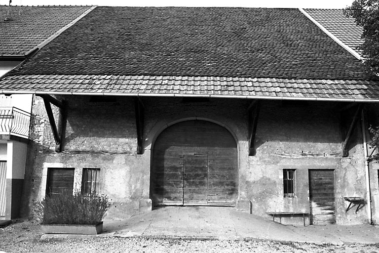 Elévation des parties agricoles. © Bernard Lardière / Région Bourgogne-Franche-Comté, Inventaire du patrimoine - 1983