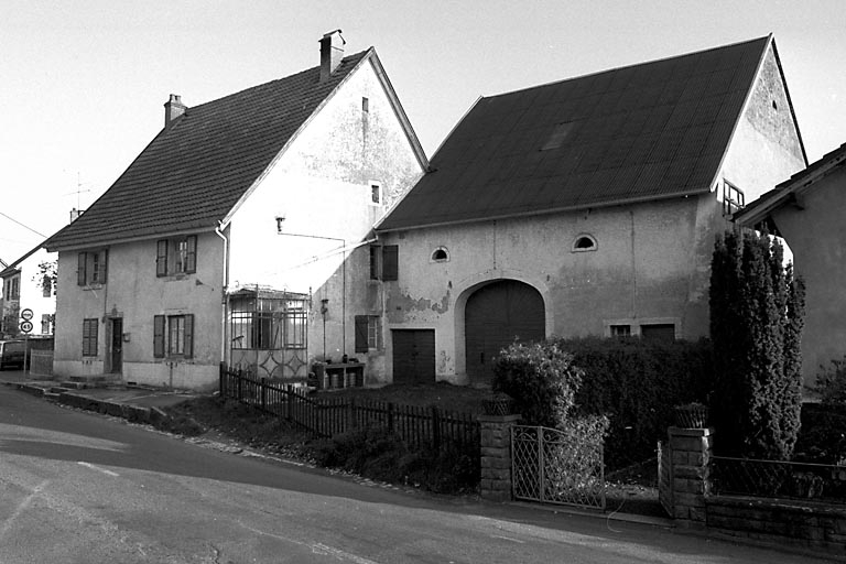 Vue d'ensemble. © Bernard Lardière / Région Bourgogne-Franche-Comté, Inventaire du patrimoine - 1983