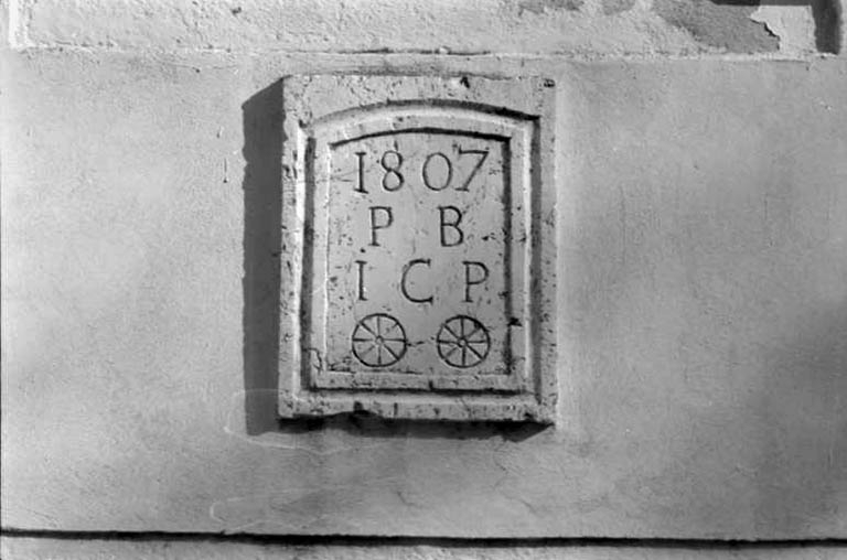 Habitation : inscription. © Bernard Lardière / Région Bourgogne-Franche-Comté, Inventaire du patrimoine - 1983