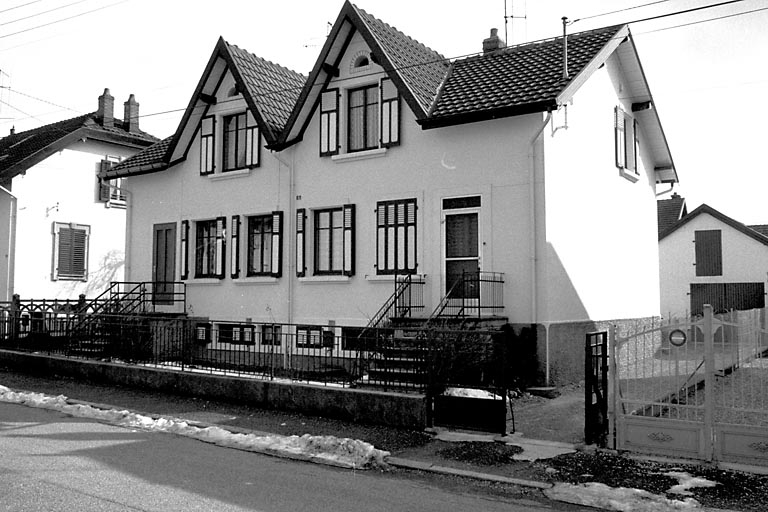 Vue d'ensemble. © Bernard Lardière / Région Bourgogne-Franche-Comté, Inventaire du patrimoine - 1983
