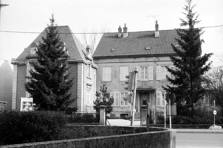 Elévation antérieure. © Bernard Lardière / Région Bourgogne-Franche-Comté, Inventaire du patrimoine - 1983