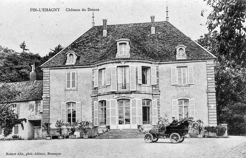 PIN-L'EMAGNY - Château du Dessus © Yves  Sancey (reproduction) / Région Bourgogne-Franche-Comté, Inventaire du patrimoine - 1983