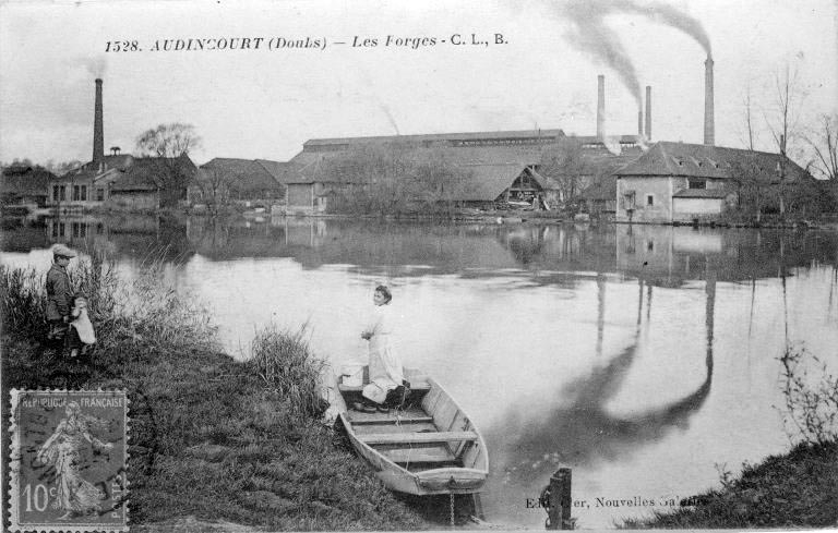 "1528. AUDINCOURT (Doubs) - Les Forges - C. L., B." © Yves  Sancey (reproduction) / Région Bourgogne-Franche-Comté, Inventaire du patrimoine - 1984