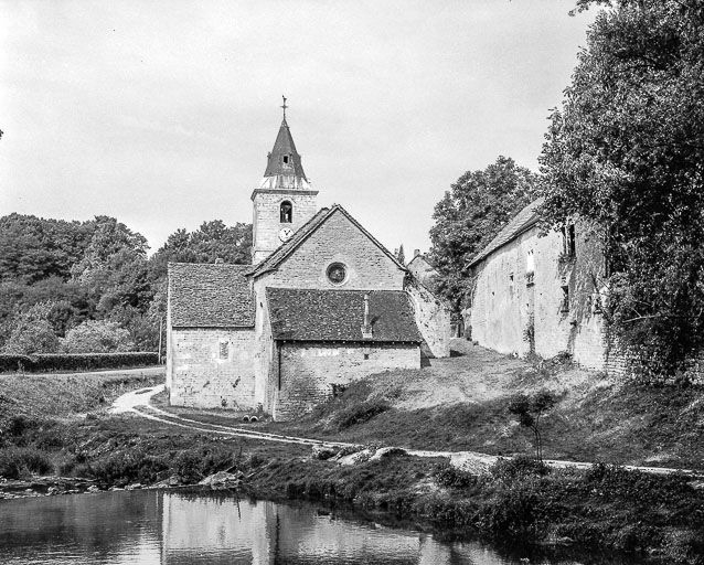 Chevet. © Yves Sancey / Région Bourgogne-Franche-Comté, Inventaire du patrimoine - 1984