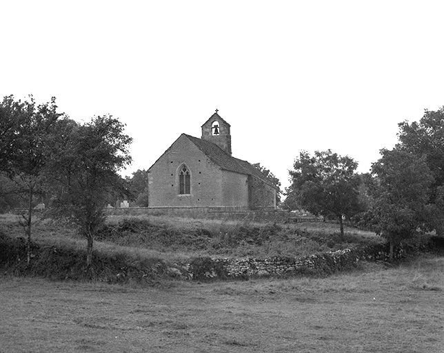 Chevet. © Yves Sancey / Région Bourgogne-Franche-Comté, Inventaire du patrimoine - 1984