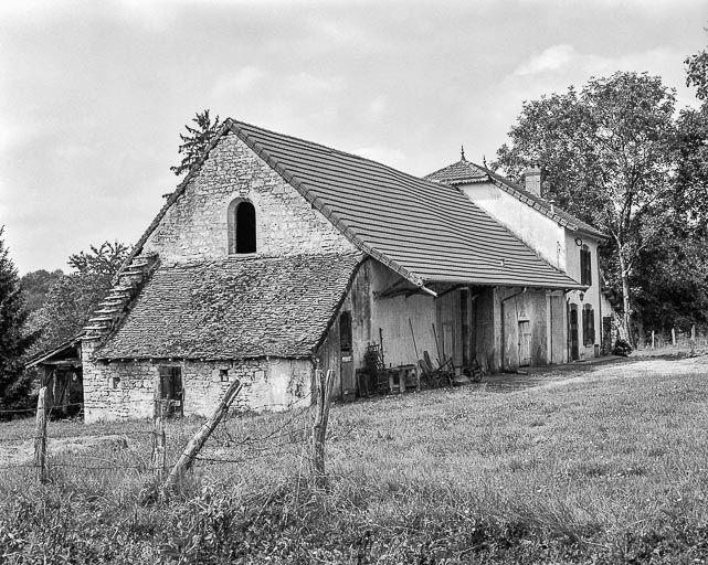 Vue de la chapelle. © Yves Sancey / Région Bourgogne-Franche-Comté, Inventaire du patrimoine - 1984