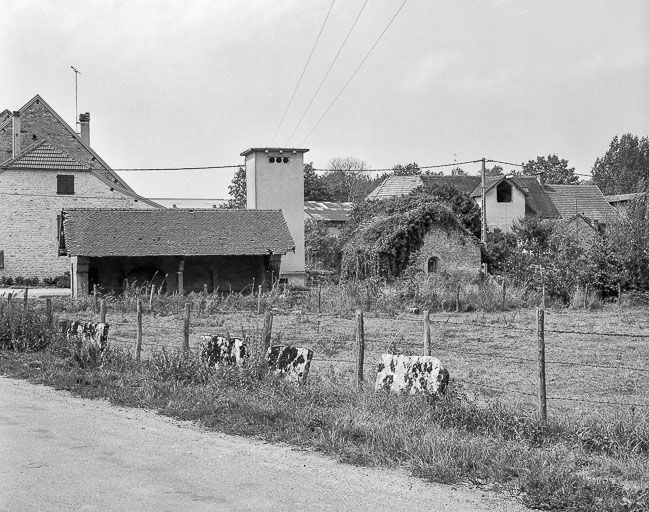 Face postérieure. © Yves Sancey / Région Bourgogne-Franche-Comté, Inventaire du patrimoine - 1984