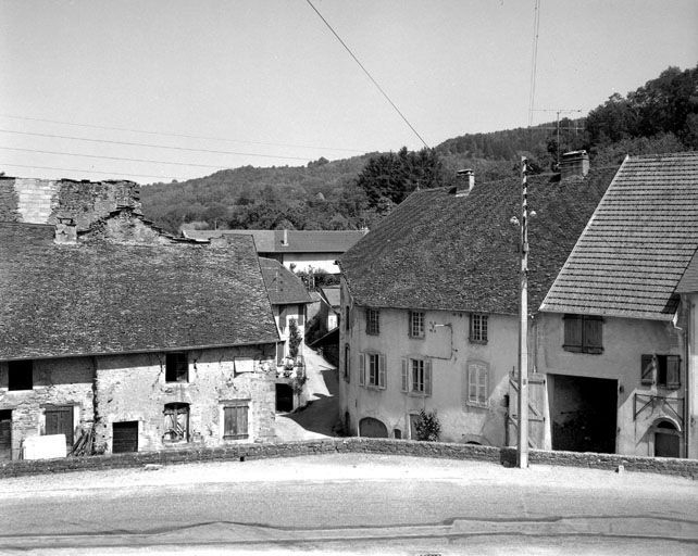 Vue de situation. © Yves Sancey / Région Bourgogne-Franche-Comté, Inventaire du patrimoine - 1984
