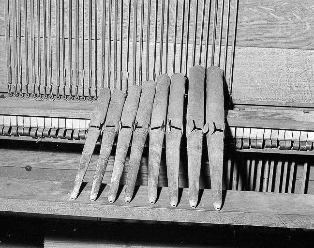 Tuyaux déposés. © Jérôme Mongreville / Région Bourgogne-Franche-Comté, Inventaire du patrimoine - 1985