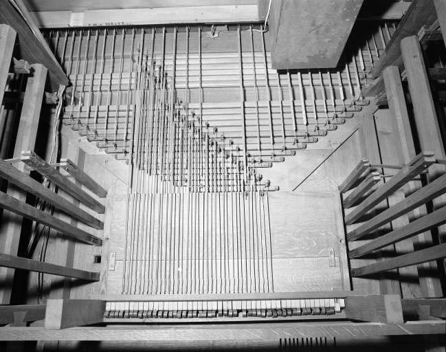 Mécanique, tirage des jeux et abrégé. © Jérôme Mongreville / Région Bourgogne-Franche-Comté, Inventaire du patrimoine - 1985