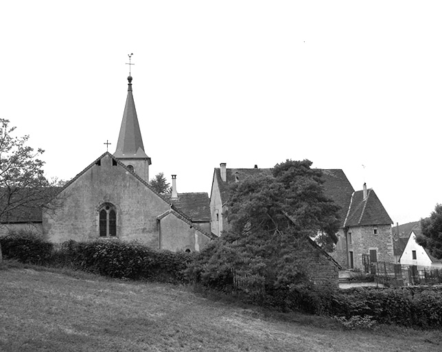 Vue générale. © Yves Sancey / Région Bourgogne-Franche-Comté, Inventaire du patrimoine - 1985