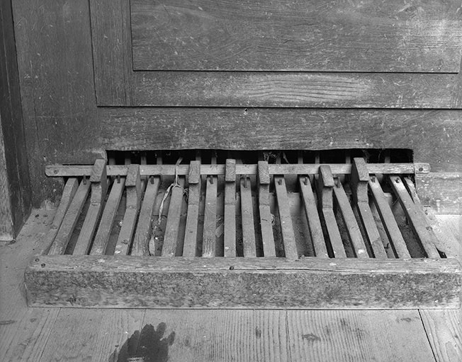 Pédalier vu en plongée. © Jérôme Mongreville / Région Bourgogne-Franche-Comté, Inventaire du patrimoine - 1986