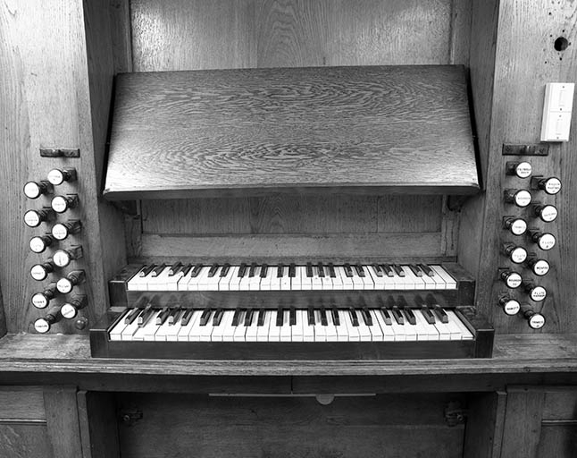 Console vue de face. © Jérôme Mongreville / Région Bourgogne-Franche-Comté, Inventaire du patrimoine - 1986