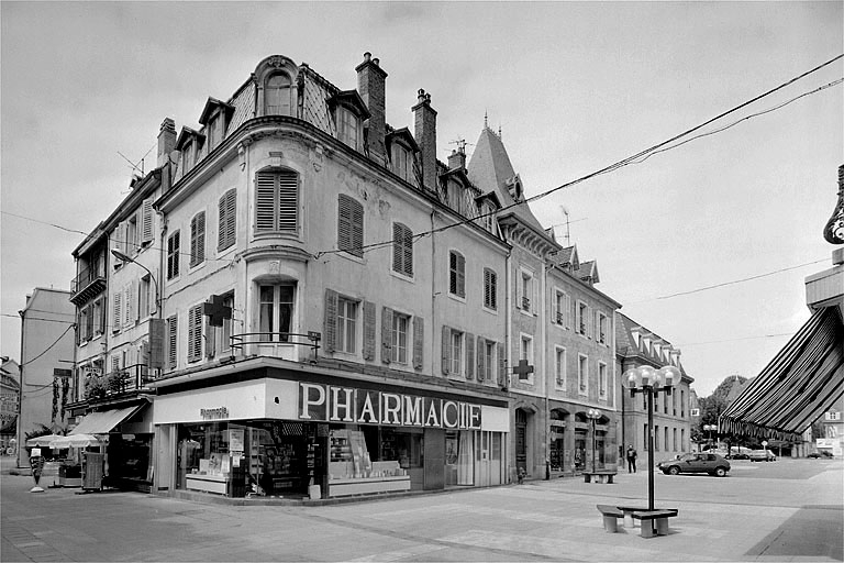 Vue d'ensemble. © Jérôme Mongreville / Région Bourgogne-Franche-Comté, Inventaire du patrimoine - 1987 Vue d'ensemble. © Jérôme Mongreville / Région Bourgogne-Franche-Comté, Inventaire du patrimoine - 1987