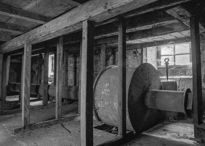 Machinerie. © Yves Sancey / Région Bourgogne-Franche-Comté, Inventaire du patrimoine - 1987
