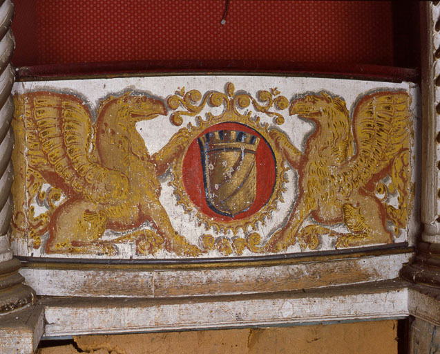 Détail des balcons. © Yves Sancey / Région Bourgogne-Franche-Comté, Inventaire du patrimoine - 1987