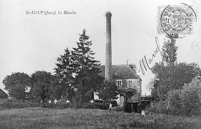 St Loup (Jura) - Le Moulin. © Yves  Sancey (reproduction) / Région Bourgogne-Franche-Comté, Inventaire du patrimoine - 1988